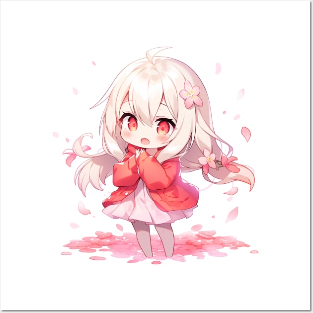 chibi illya Wall Art by WabiSabi Wonders